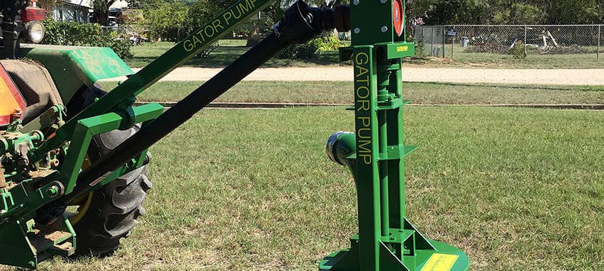 The GATOR 3-point PTO Canal Pump