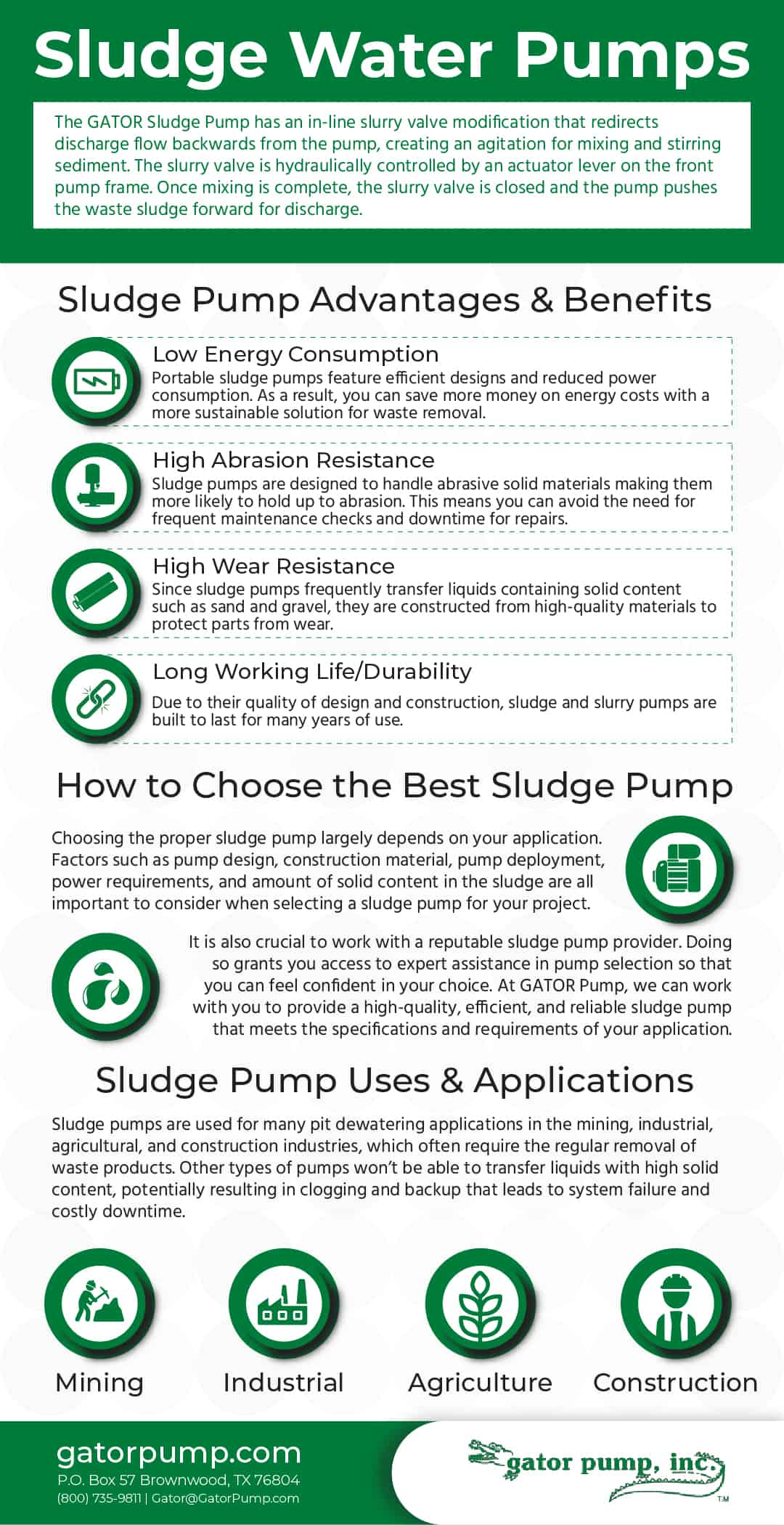 Sludge Water Pumps