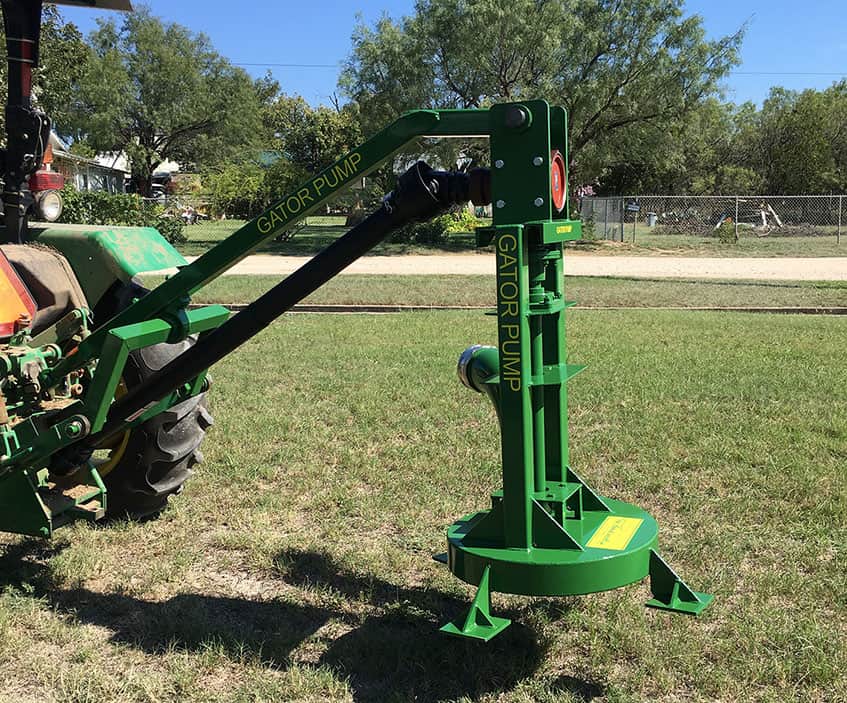 The GATOR 3-point PTO Canal Pump The GATOR 3-point PTO Canal Pump